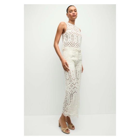 New! Veronica Beard Ganita Knot Front Leather Mules Sandals - Picture 2 of 12